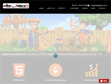 Tablet Screenshot of nileegames.com